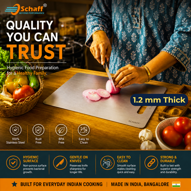 Schaff chopping board — everyday Indian cooking